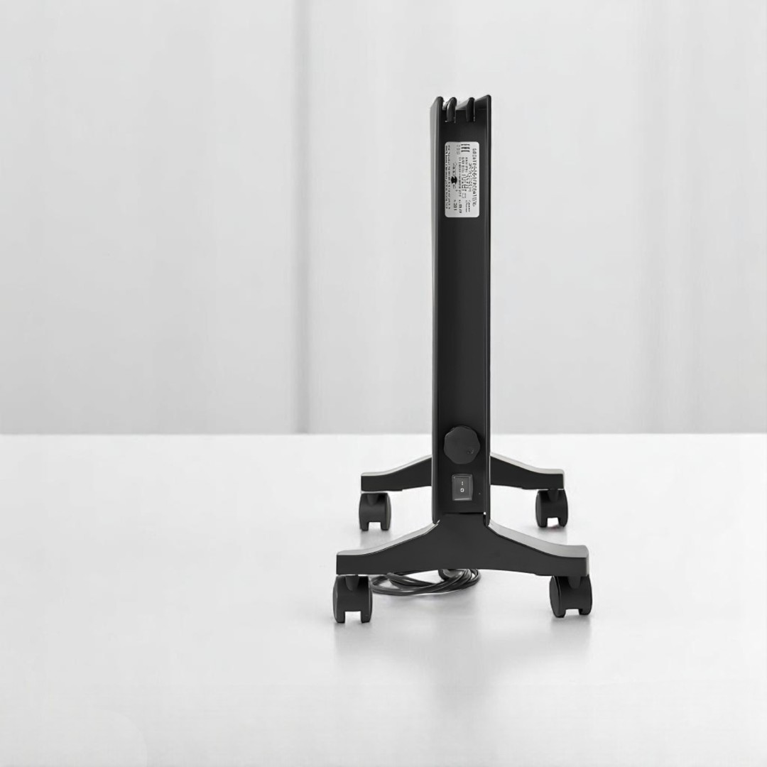 Инфракрасный обогреватель ИОН стандарт 0,7 700 Вт напольно-настенный (т) с терморегулятором /Черный